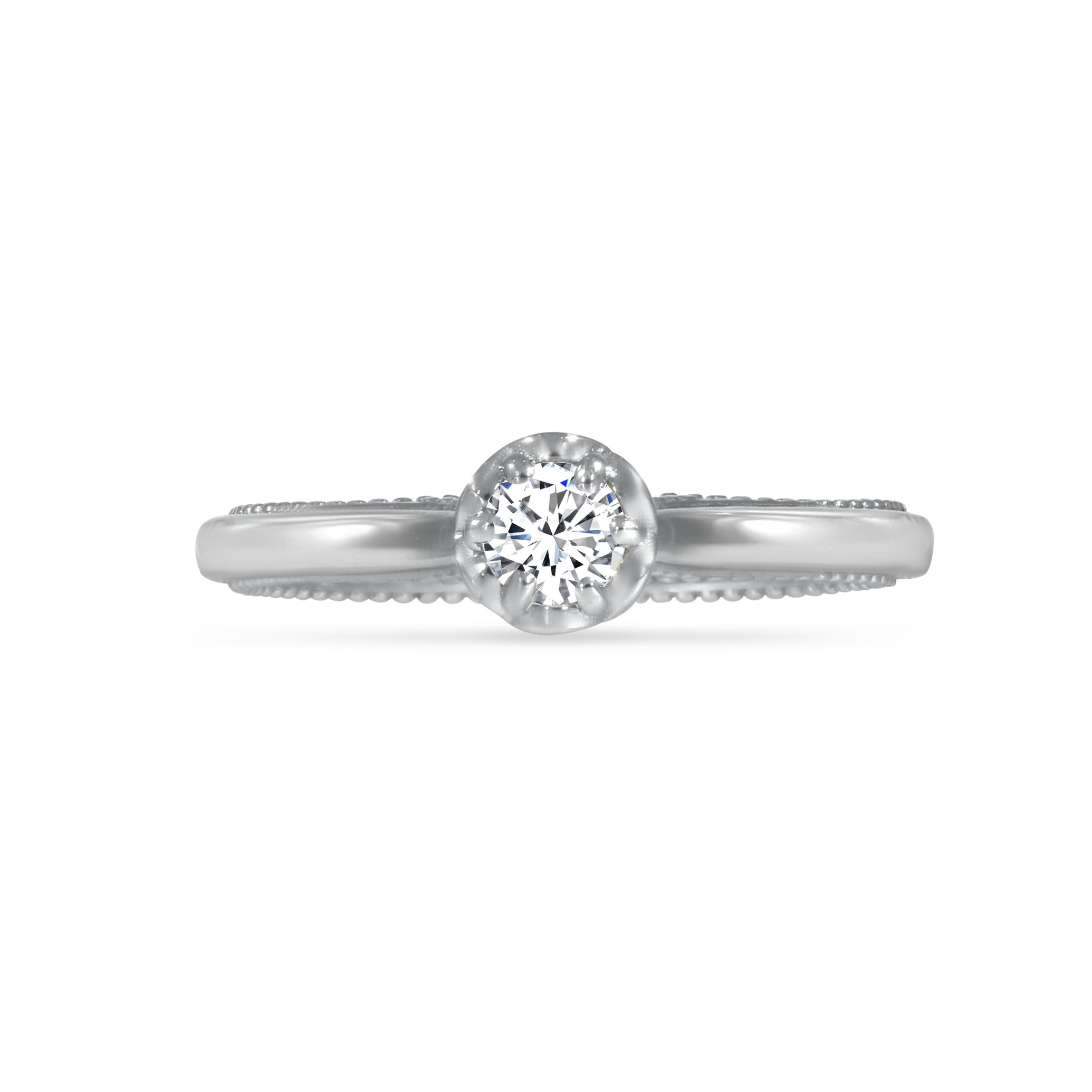 Burflower Grace Platinum Ring - Senco Gold and Diamonds