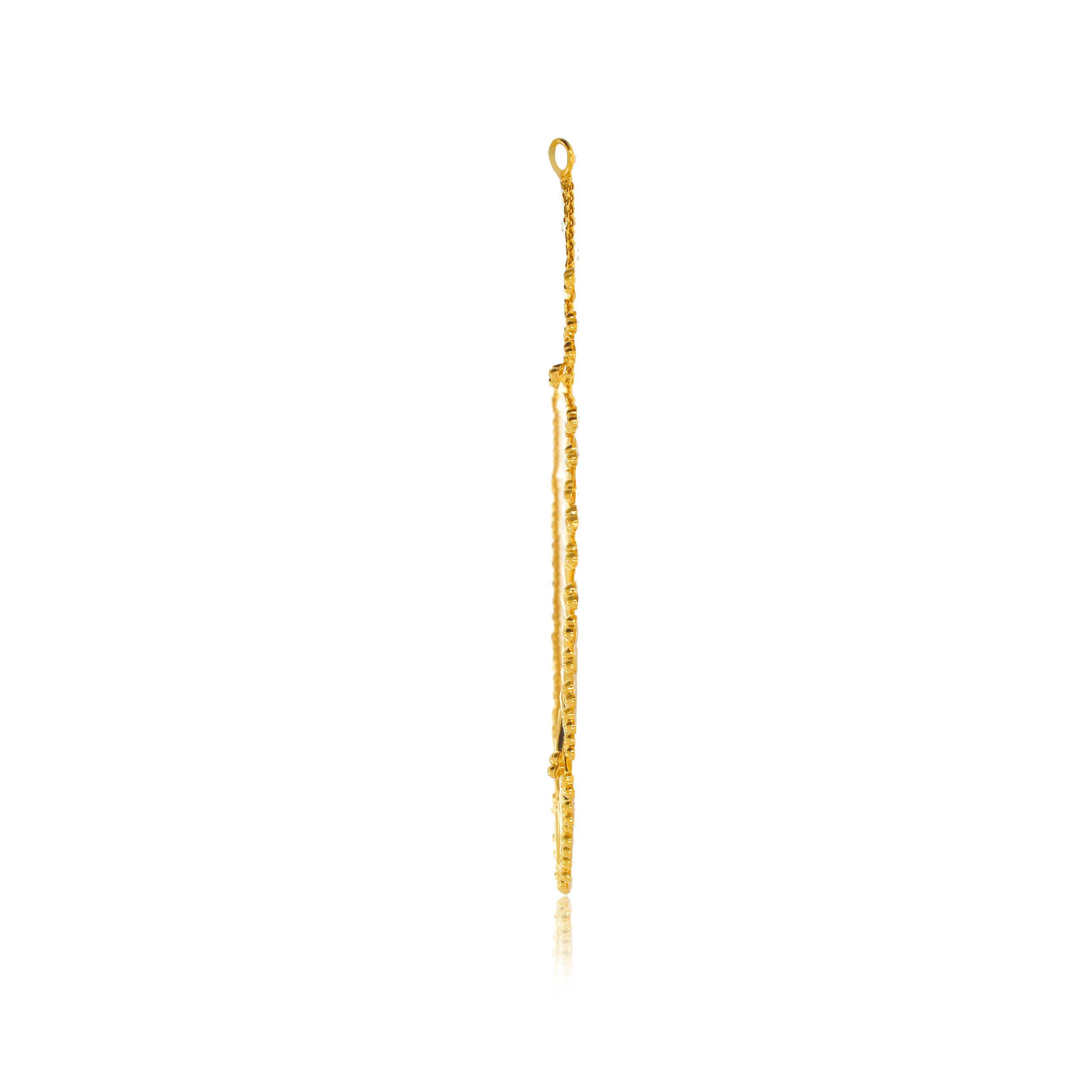 Sleek Tribal Gold Necklace - Senco Gold and Diamonds