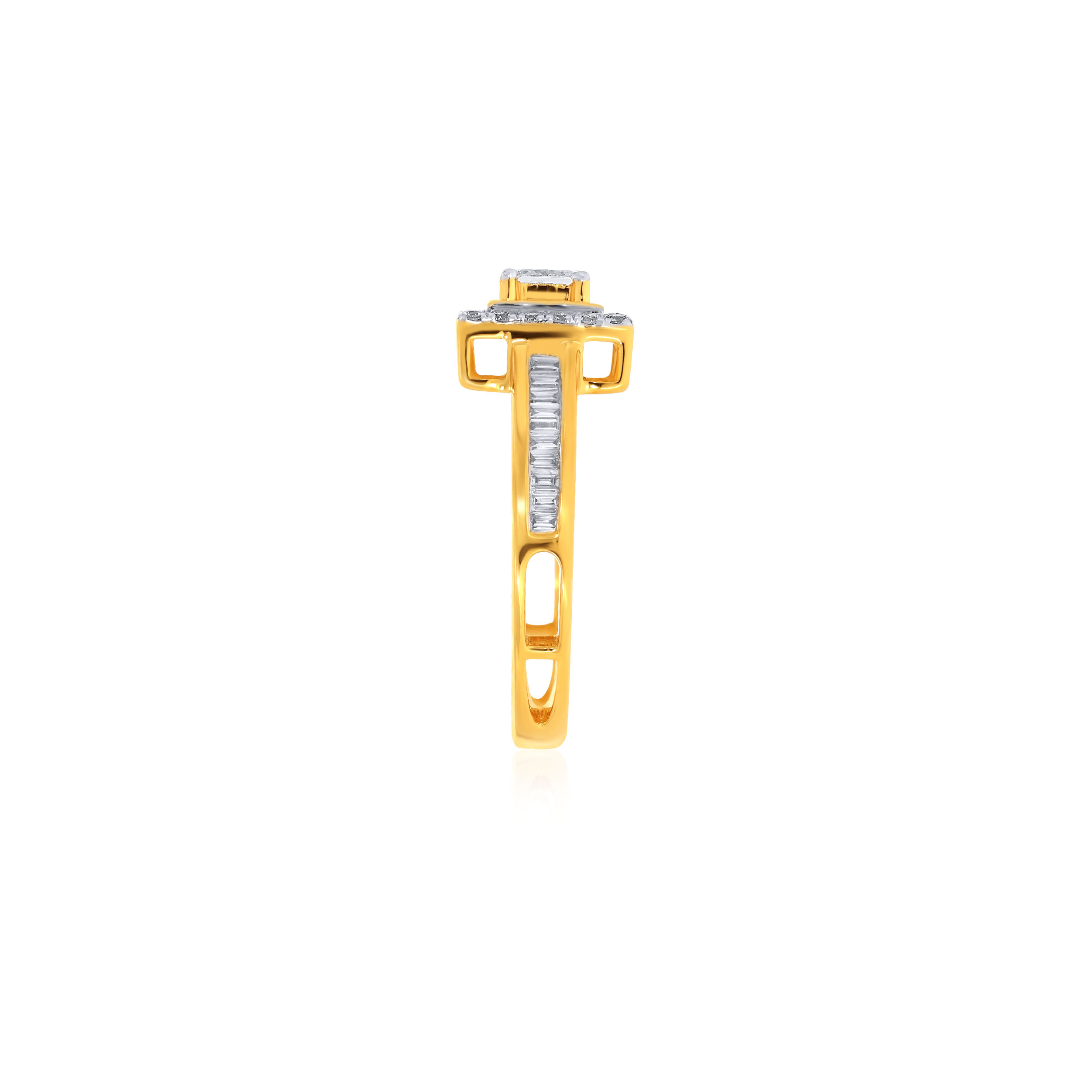 Cubical Allure Diamond Ring - Senco Gold and Diamonds