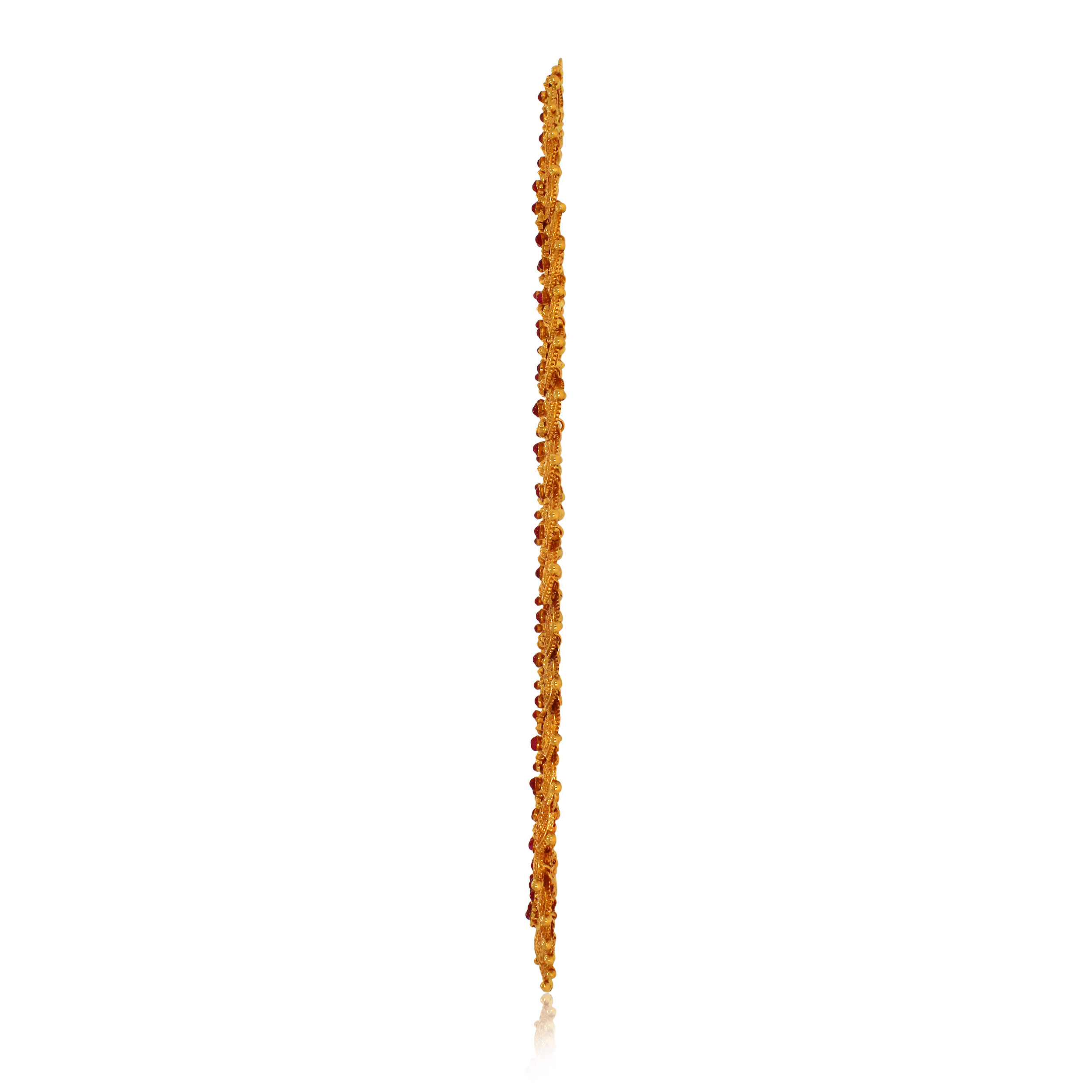 Guinea Array Antique Gold Necklace - Senco Gold and Diamonds