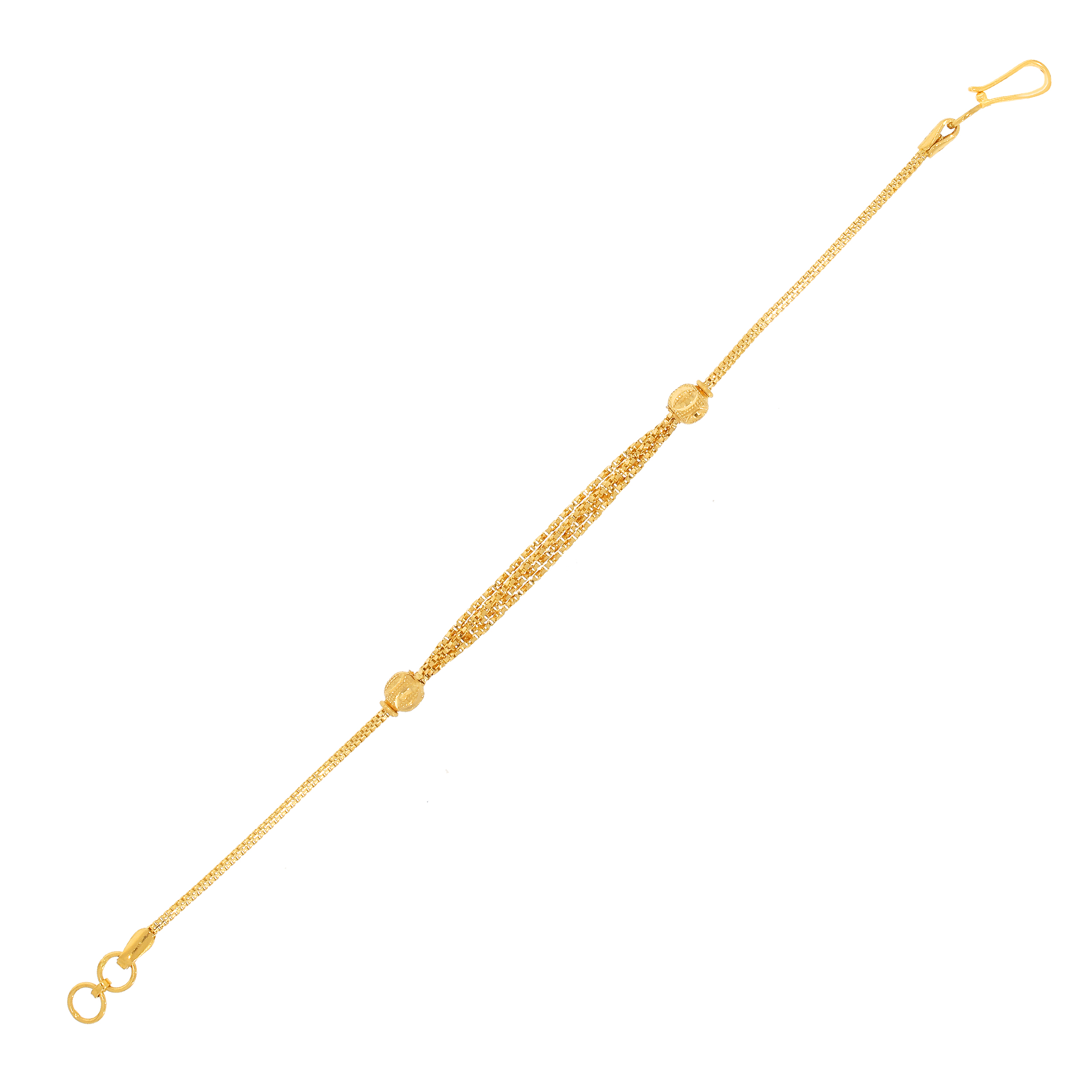 Entwined Rope Gold Bracelet - Senco Gold and Diamonds