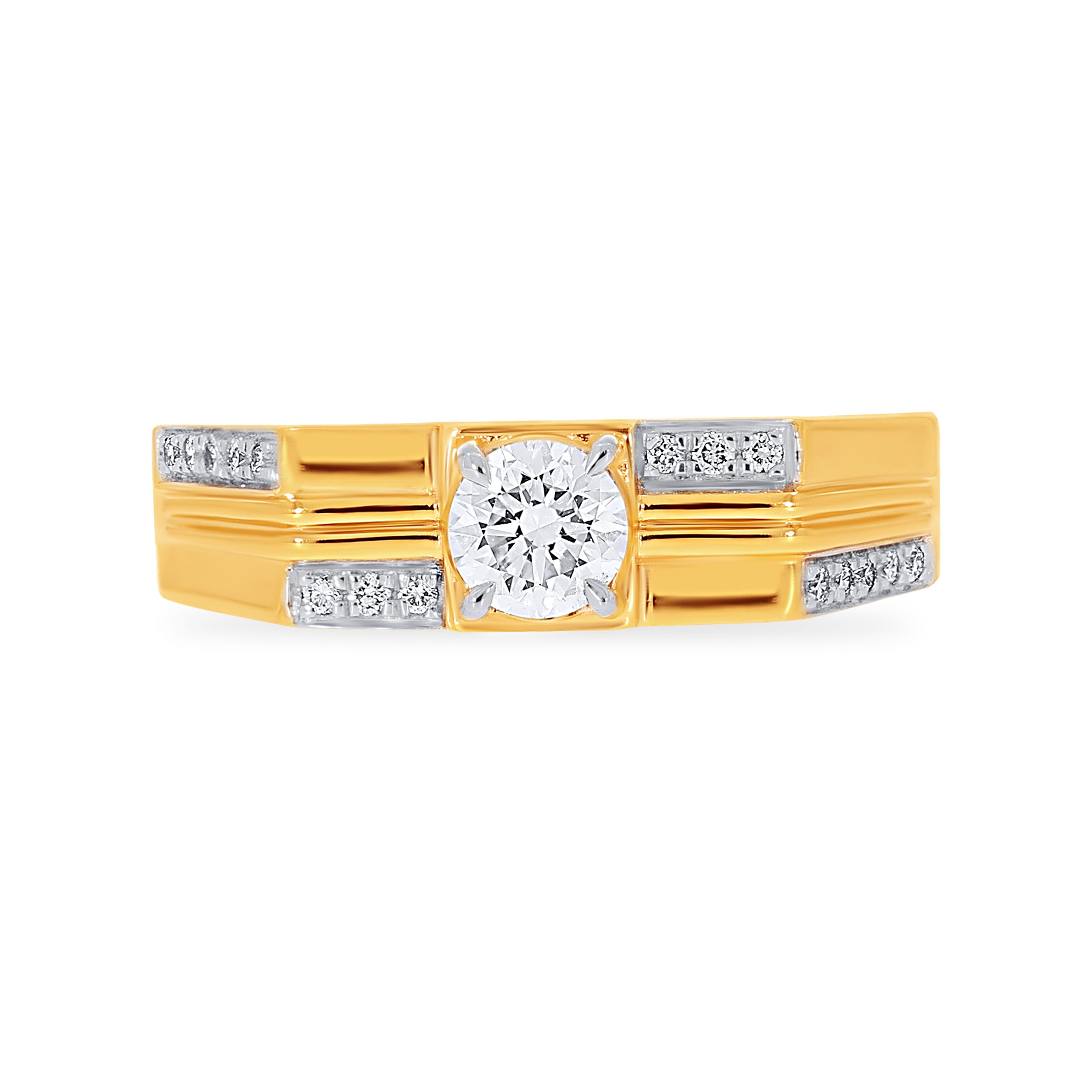 Timeless Zest Men Solitaire Ring - Senco Gold and Diamonds