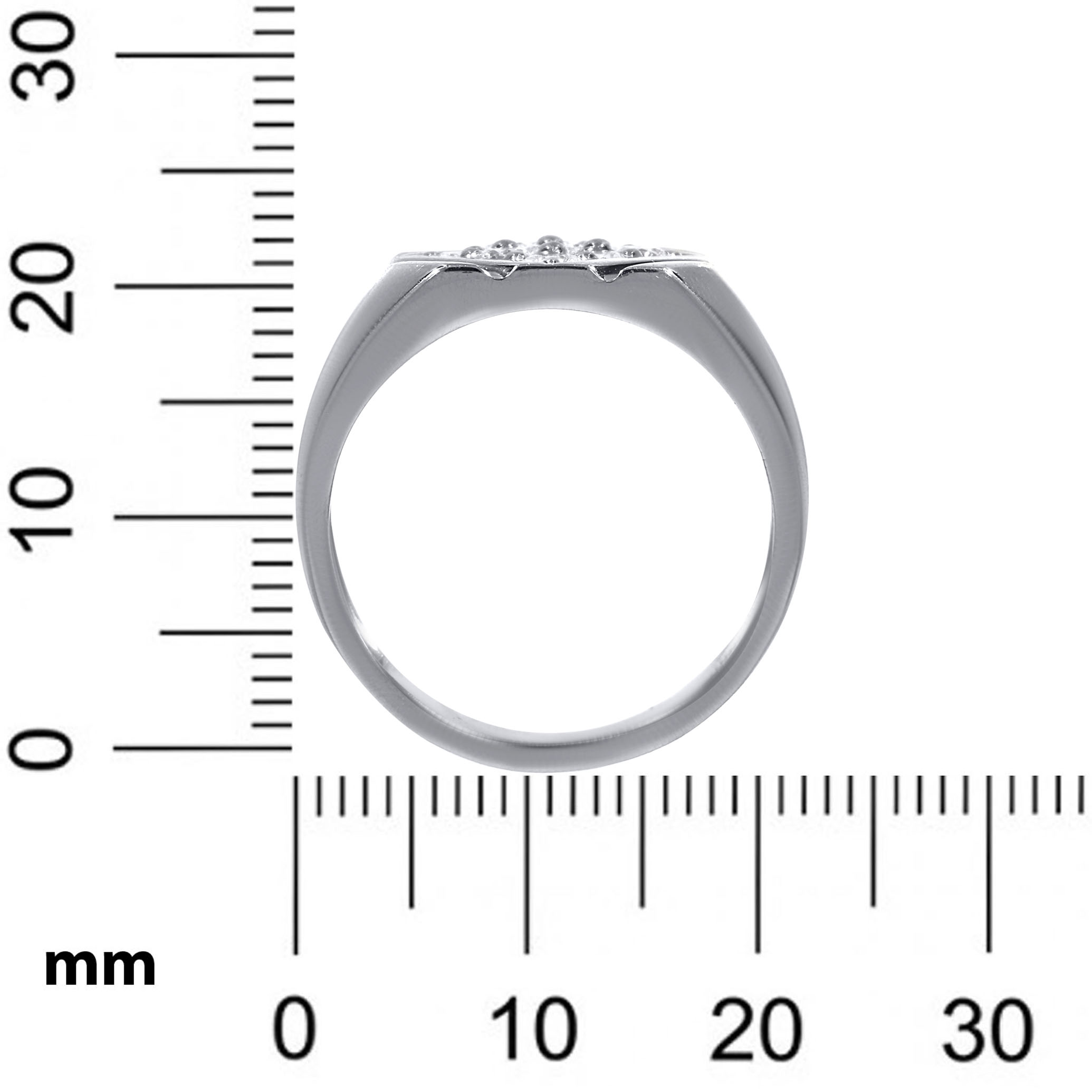 Rhombic Charisma Men's Platinum Ring - Senco Gold and Diamonds