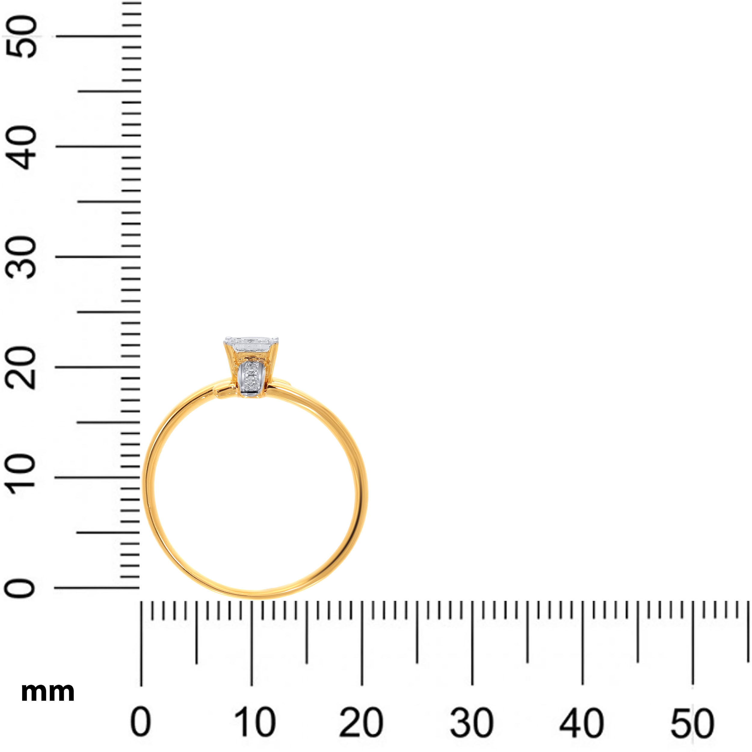 Exquisite Connection Solitaire Ring - Senco Gold and Diamonds