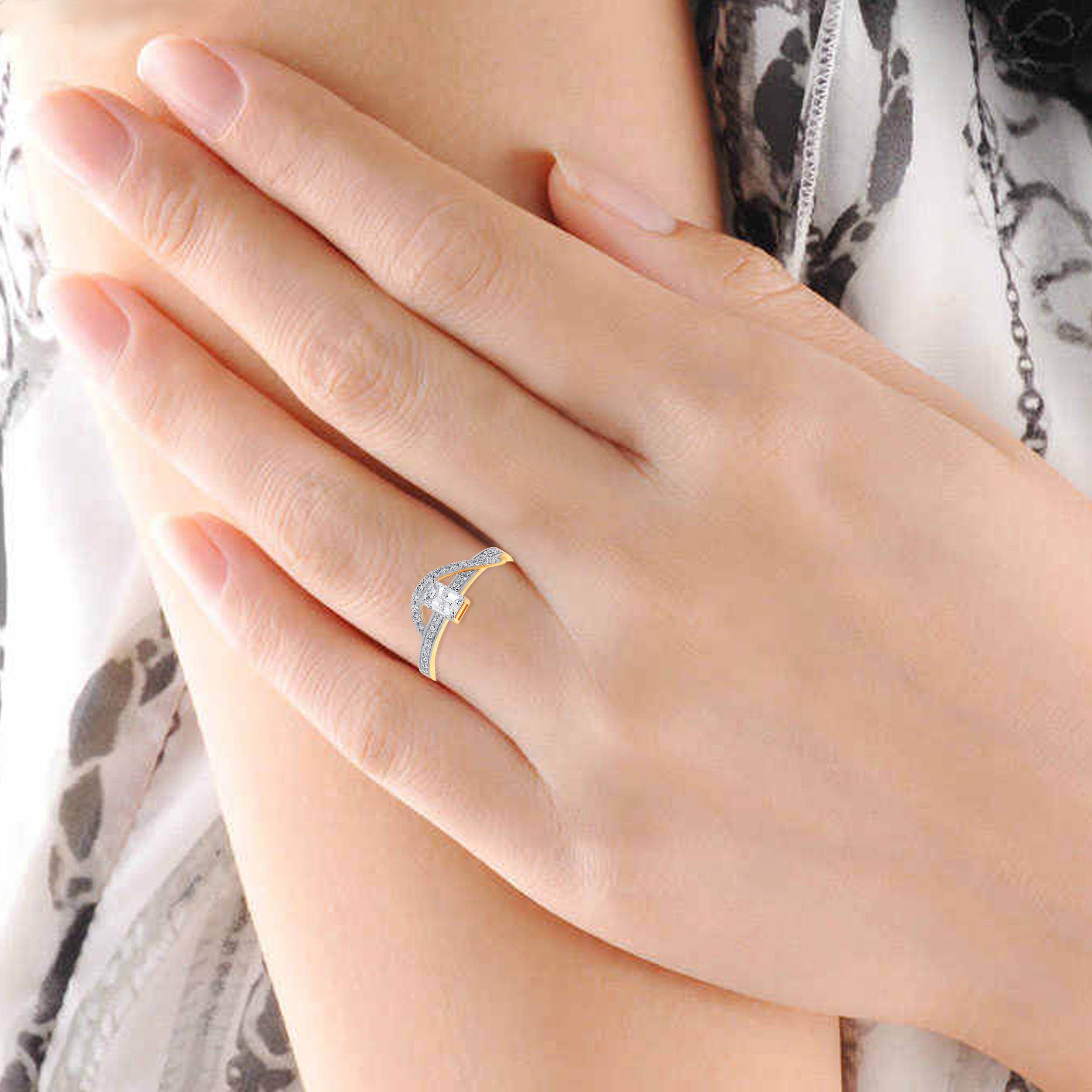 Refined Elegance Diamond Ring - Senco Gold and Diamonds
