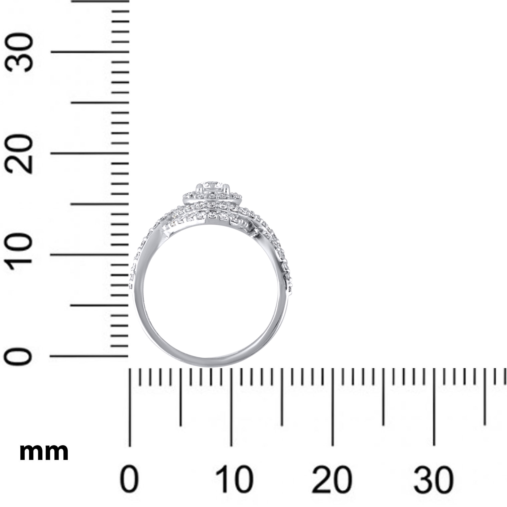 Heavenly Magnificence Platinum Ring - Senco Gold and Diamonds
