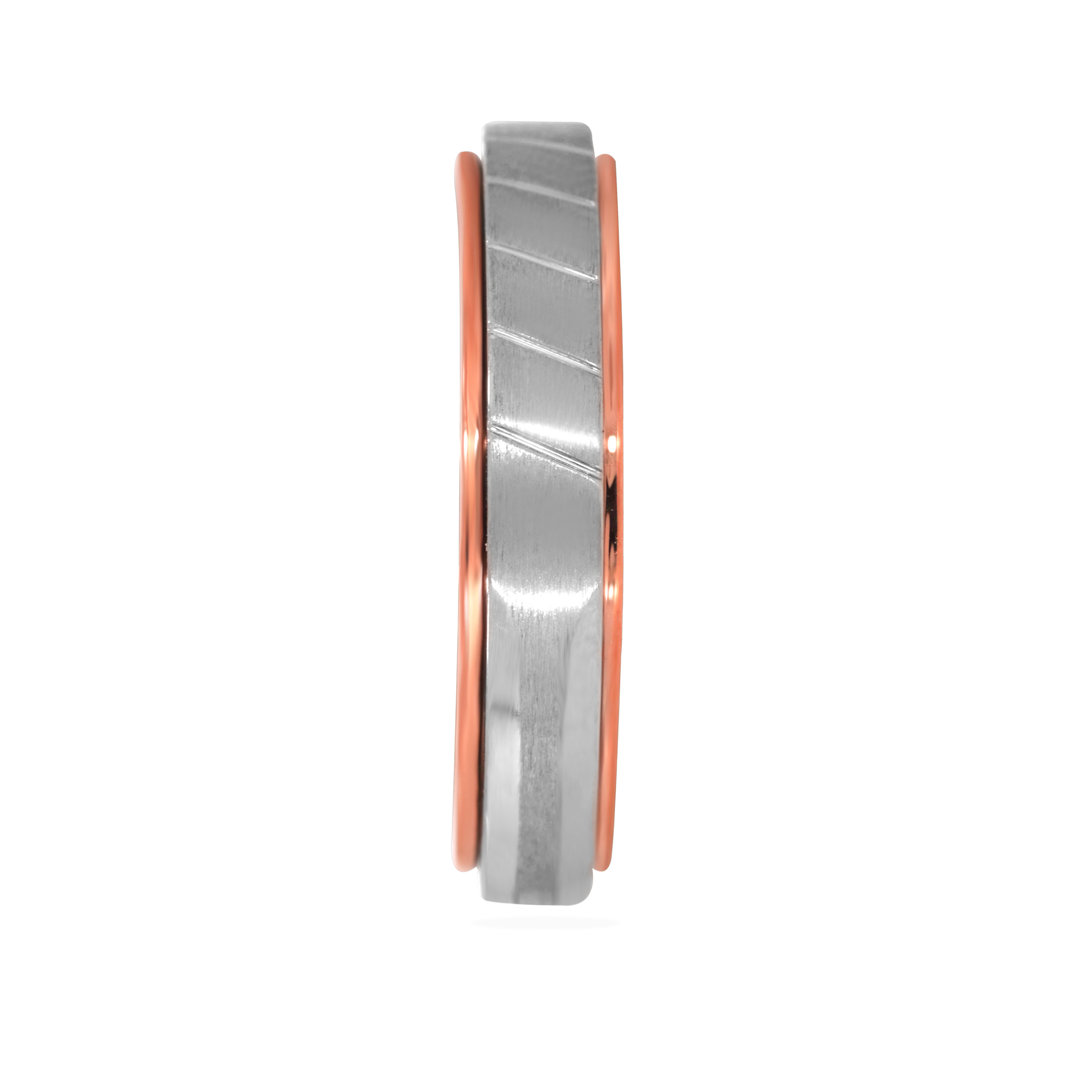  Route of Beauty Platinum Band Ring - Senco Gold and Diamonds
