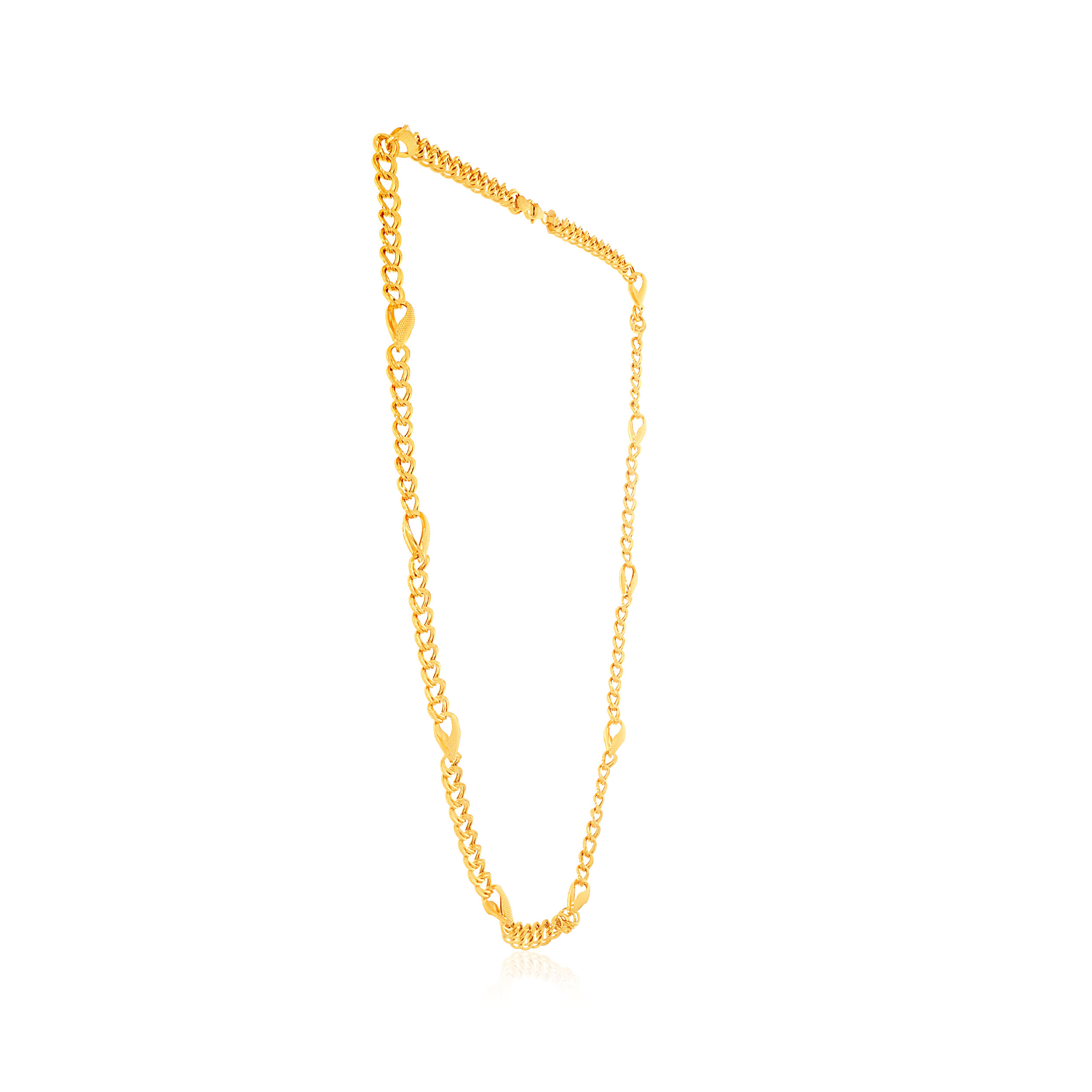 Machismo Personified Men Gold Chain - Senco Gold and Diamonds