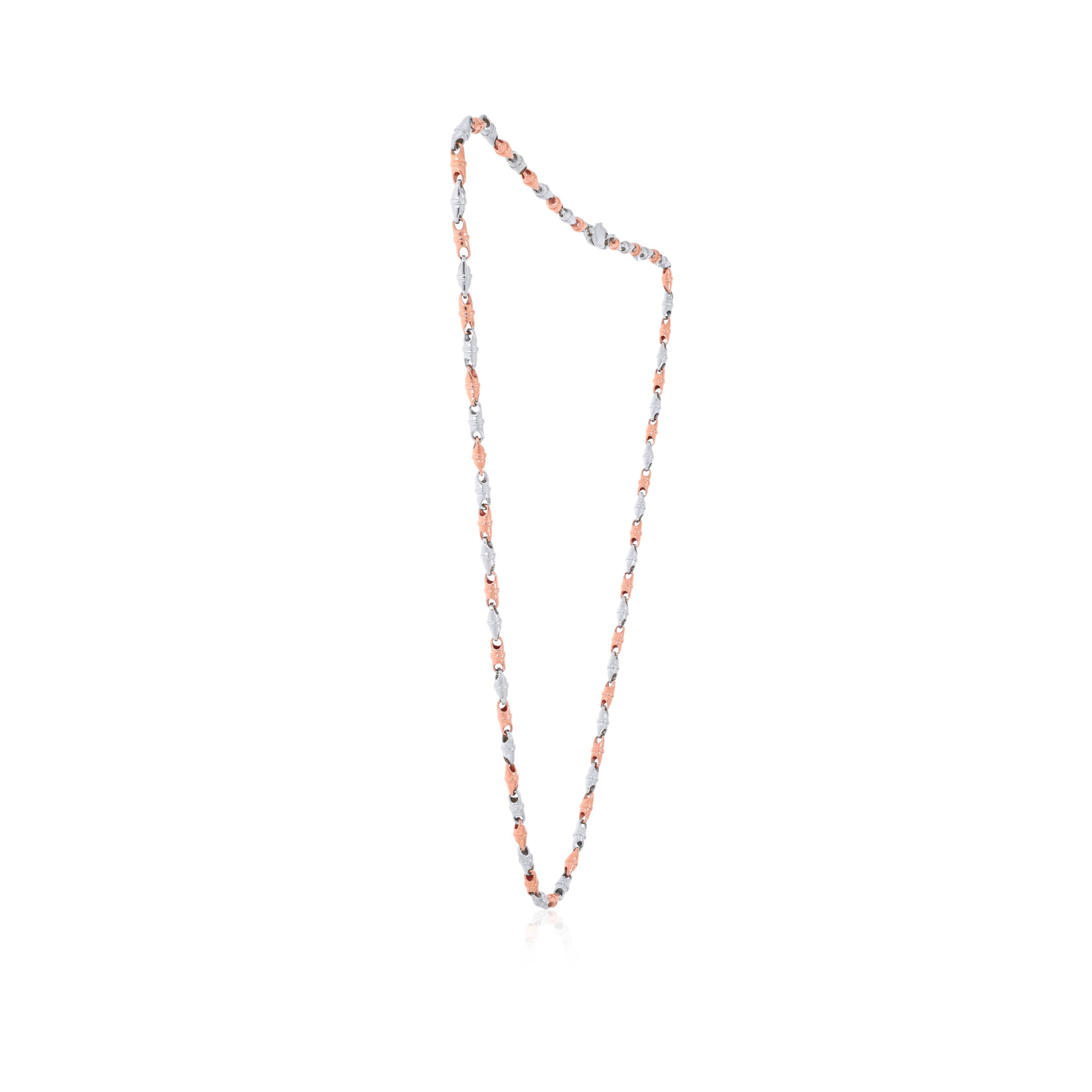 Lustrous Duality Unisex Platinum Chain - Senco Gold and Diamonds