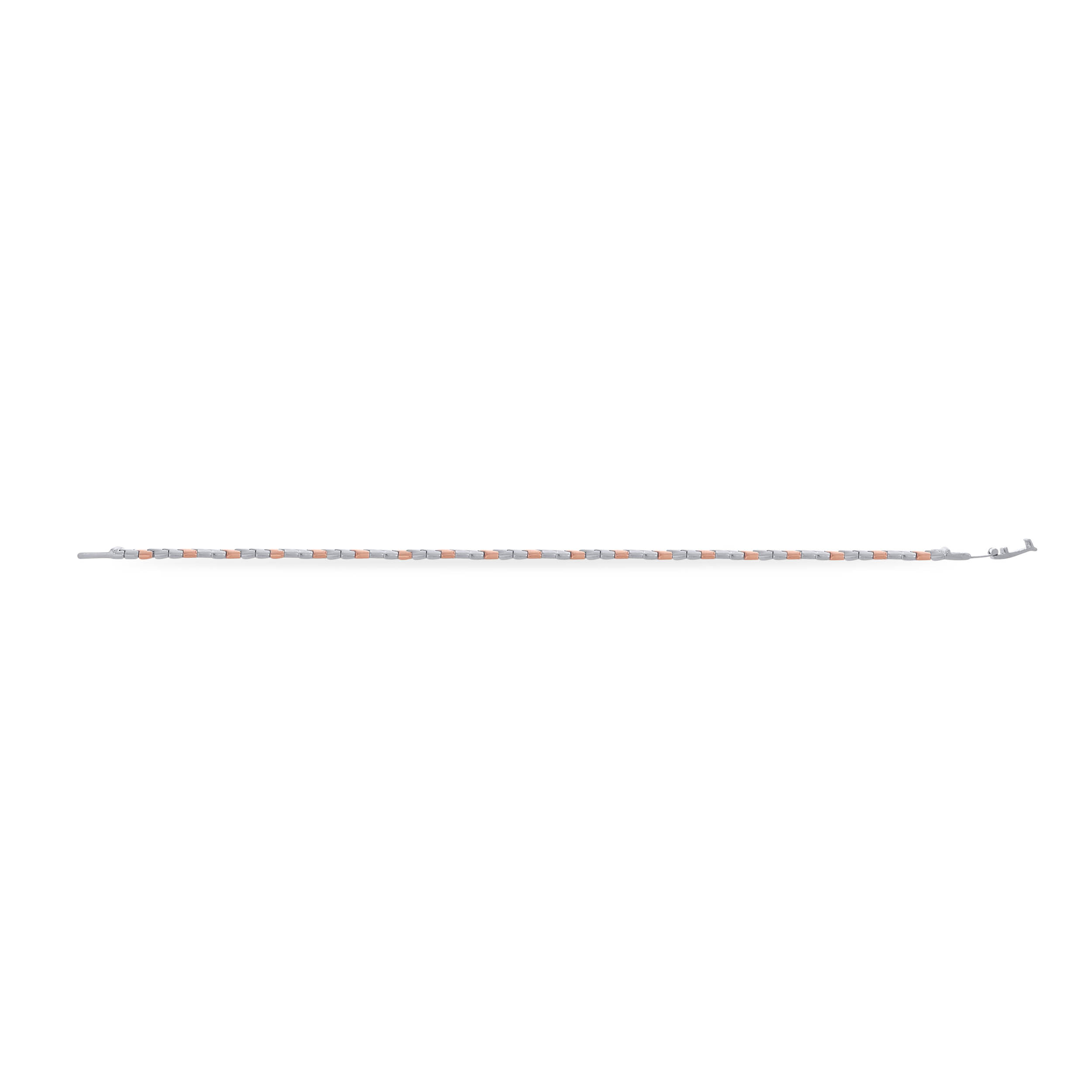 Chic Serpentine Men Platinum Wristlet - Senco Gold and Diamonds