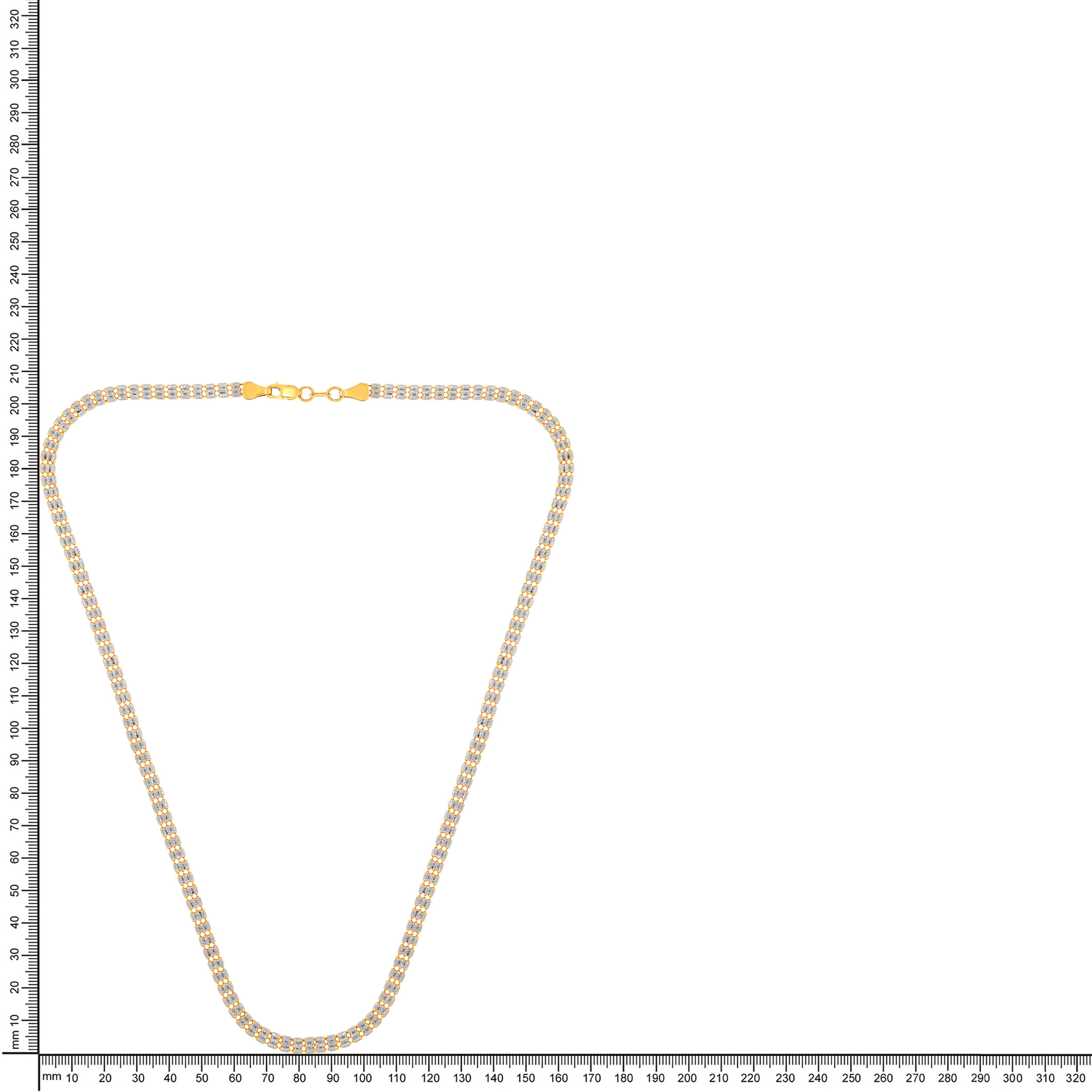 Fusion Fashion Unisex Gold Chain - Senco Gold and Diamonds