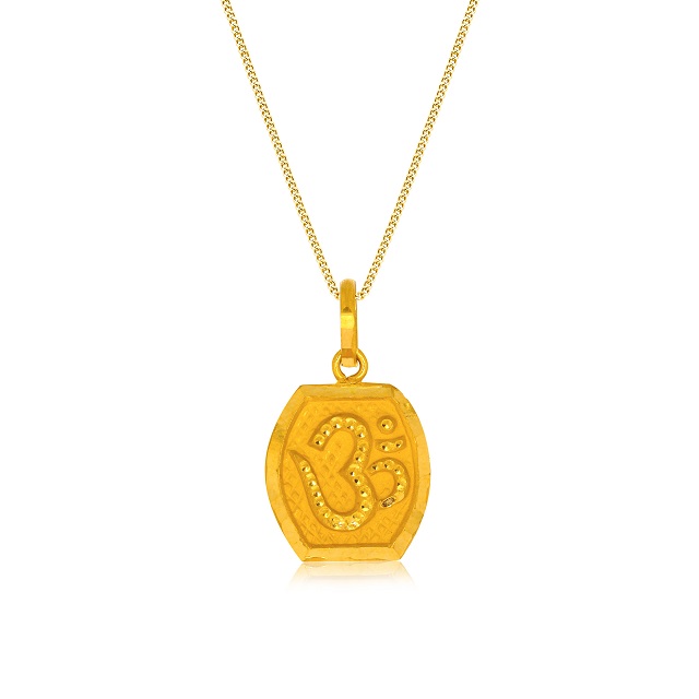 Sacred Emotion Gold Pendant - Senco Gold and Diamonds