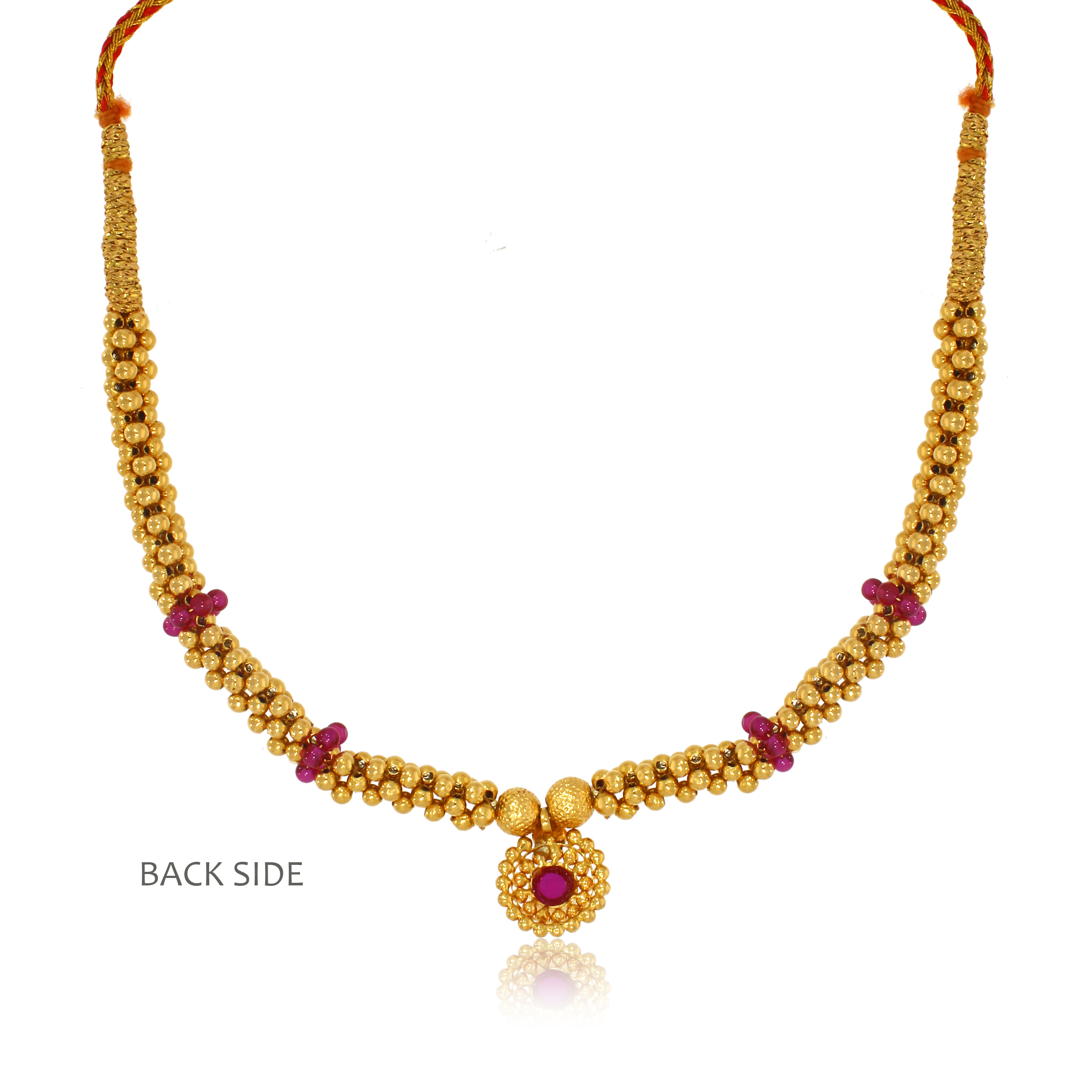 Vibrant Tushi Gold Necklace - Senco Gold and Diamonds