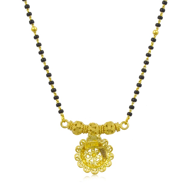 Blessed Ritual Gold Mangalsutra - Senco Gold and Diamonds