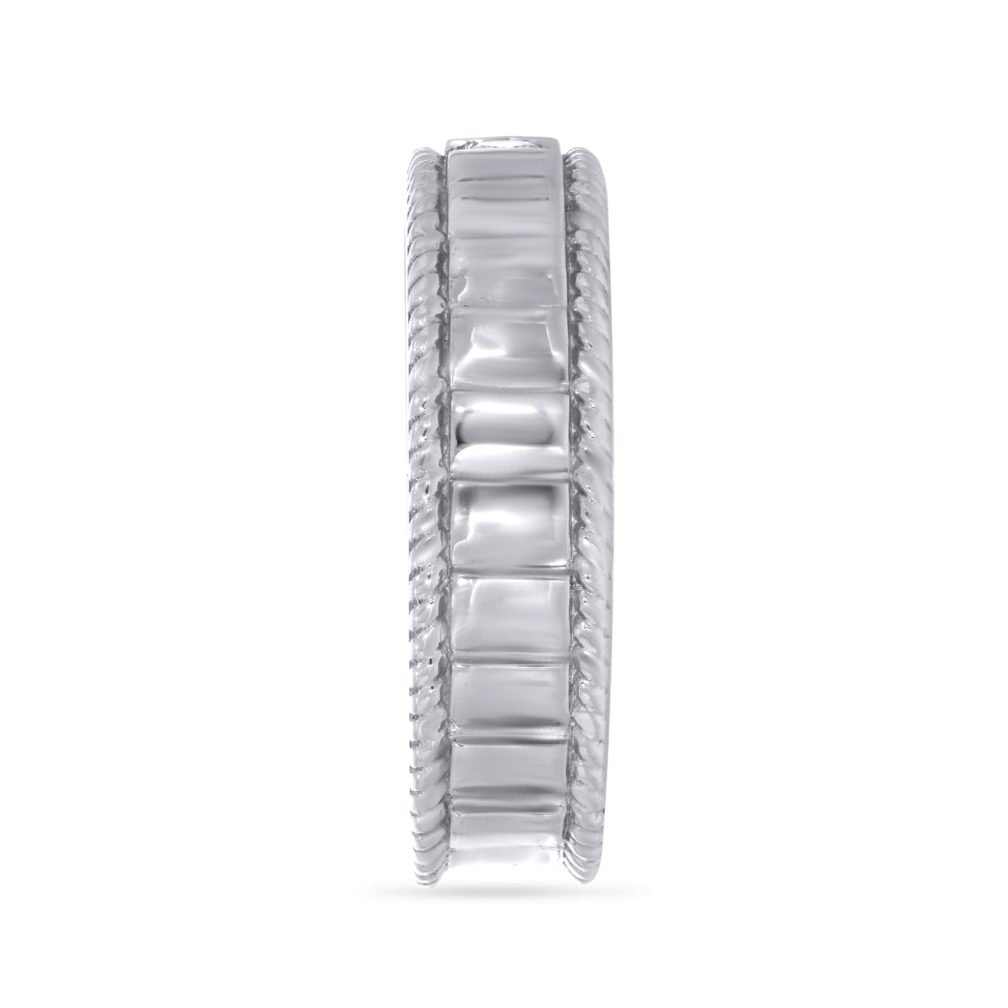 Steps to Success Men Platinum Band Ring - Senco Gold and Diamonds