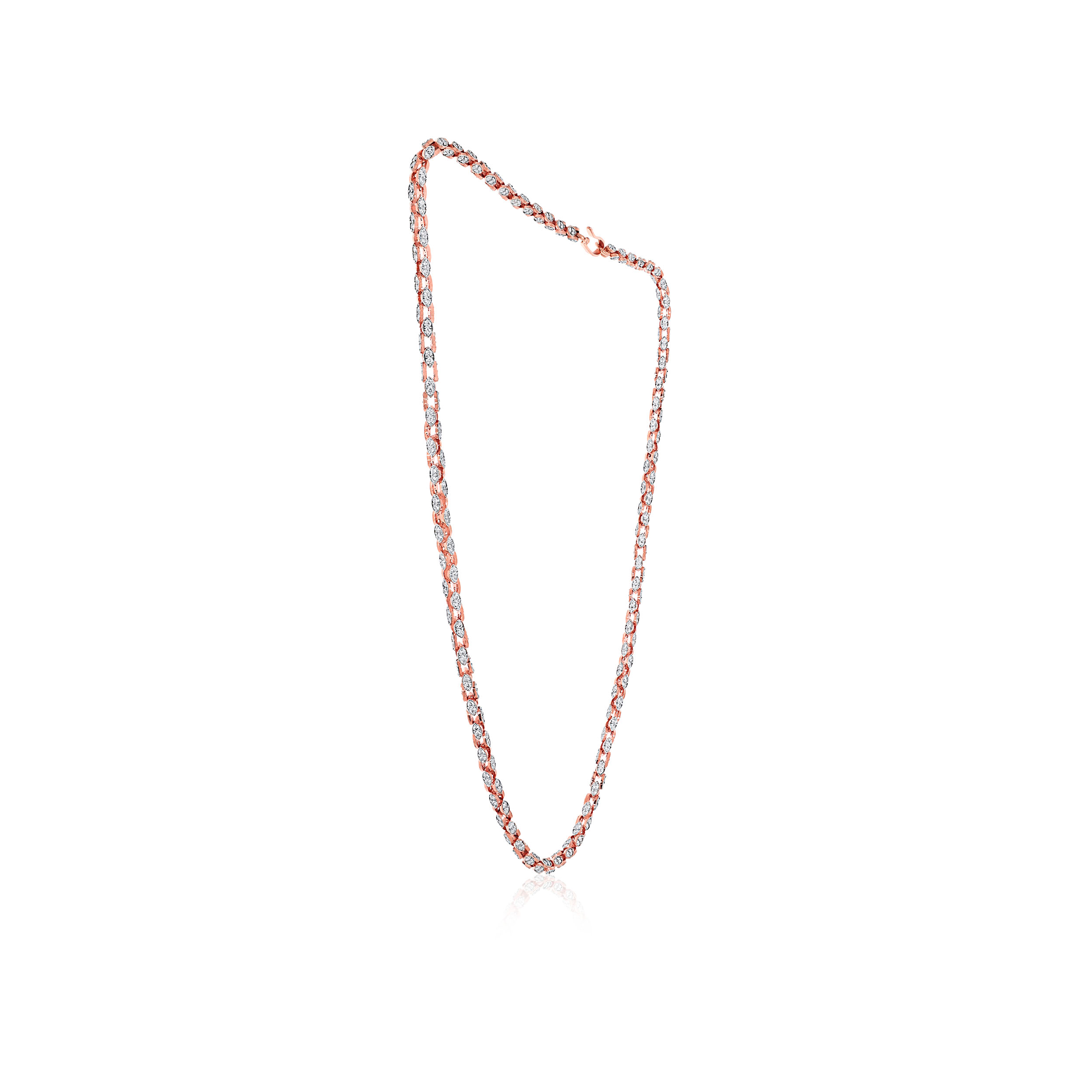 Sparkling Gaze Unisex Diamond Chain - Senco Gold and Diamonds