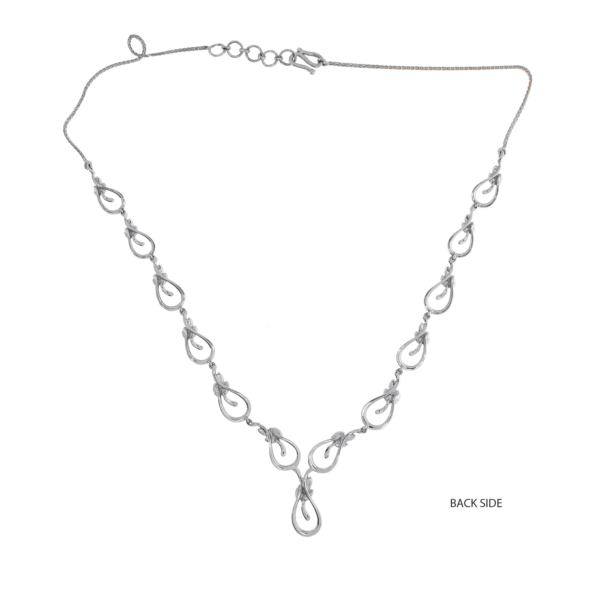 Platinum Vogue Necklace - Senco Gold and Diamonds