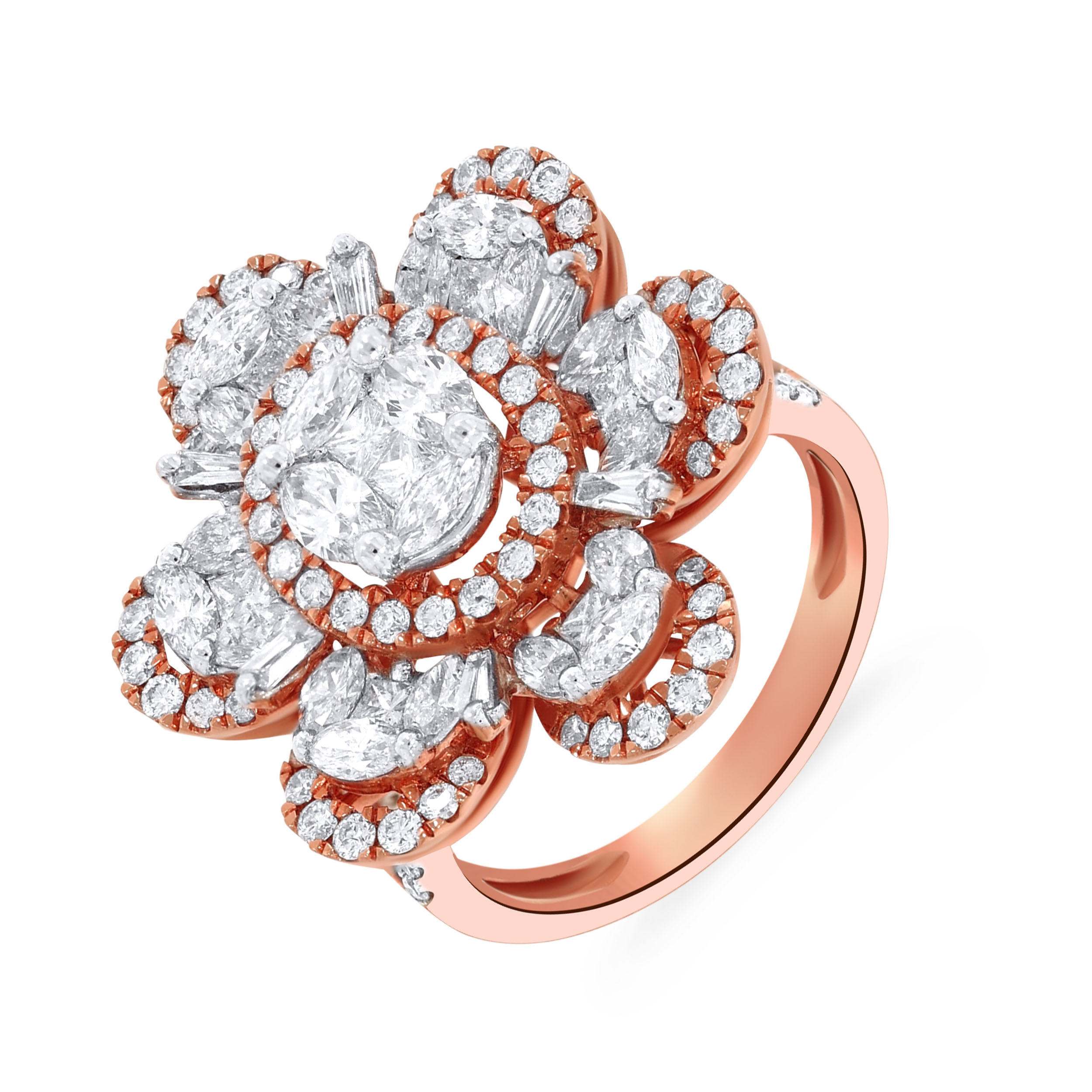 Wildflower Whisper Diamond Ring - Senco Gold and Diamonds