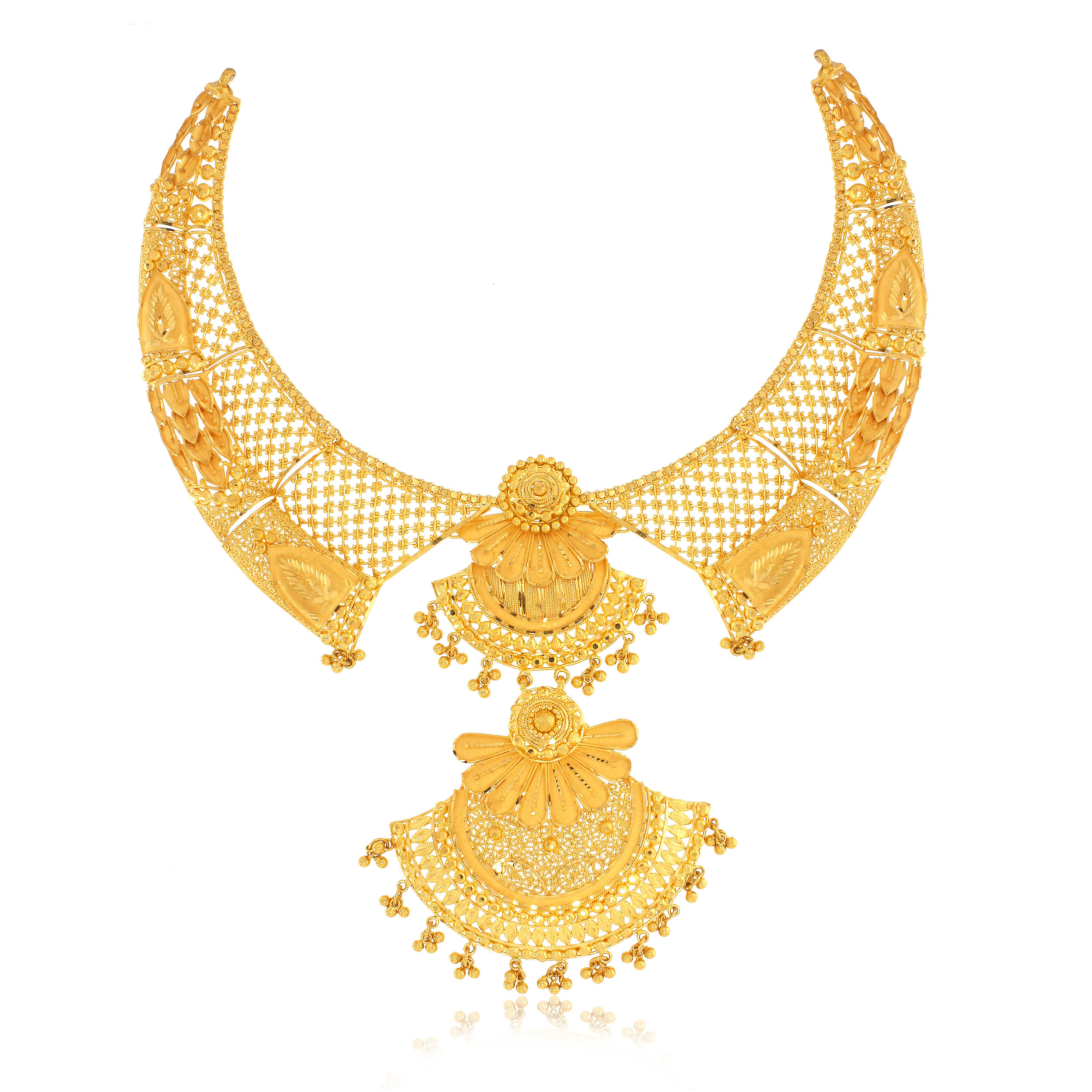 Opulent Artistry Gold Necklace - Senco Gold and Diamonds