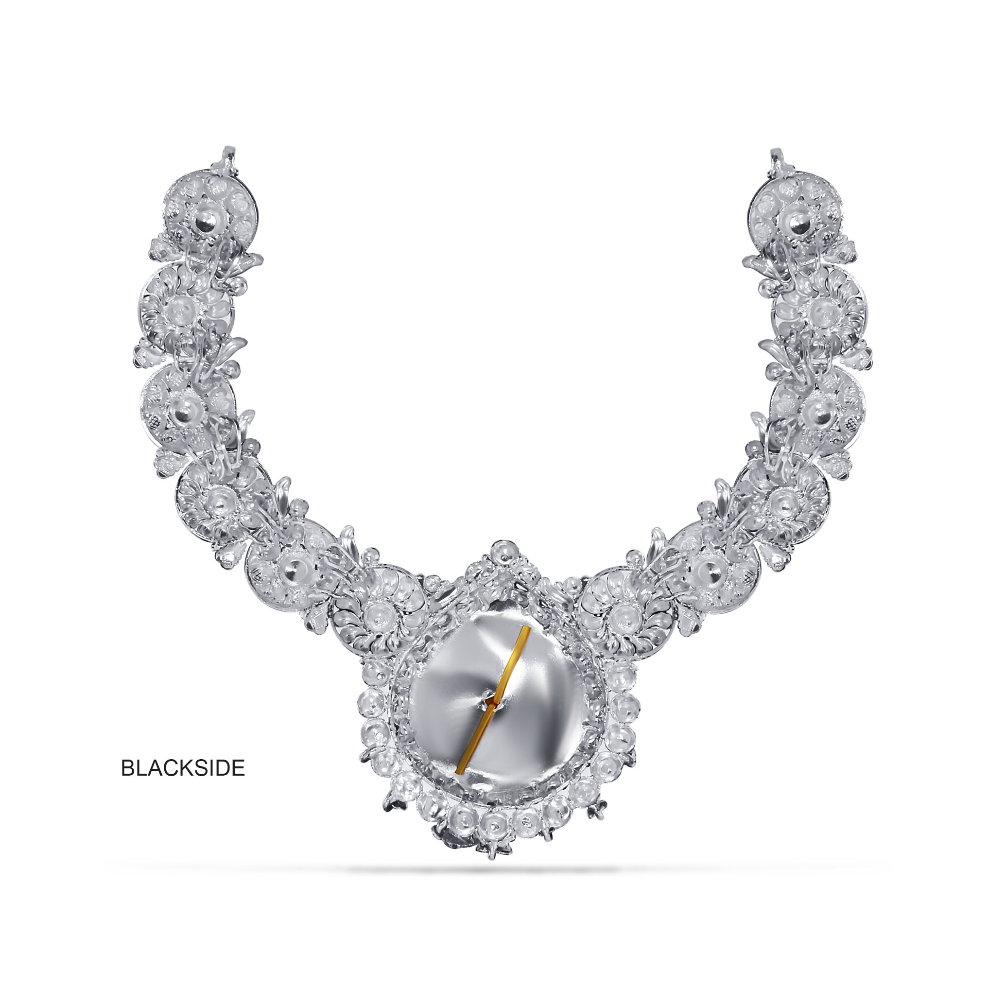Artistic Floral Gold Necklace - Senco Gold and Diamonds