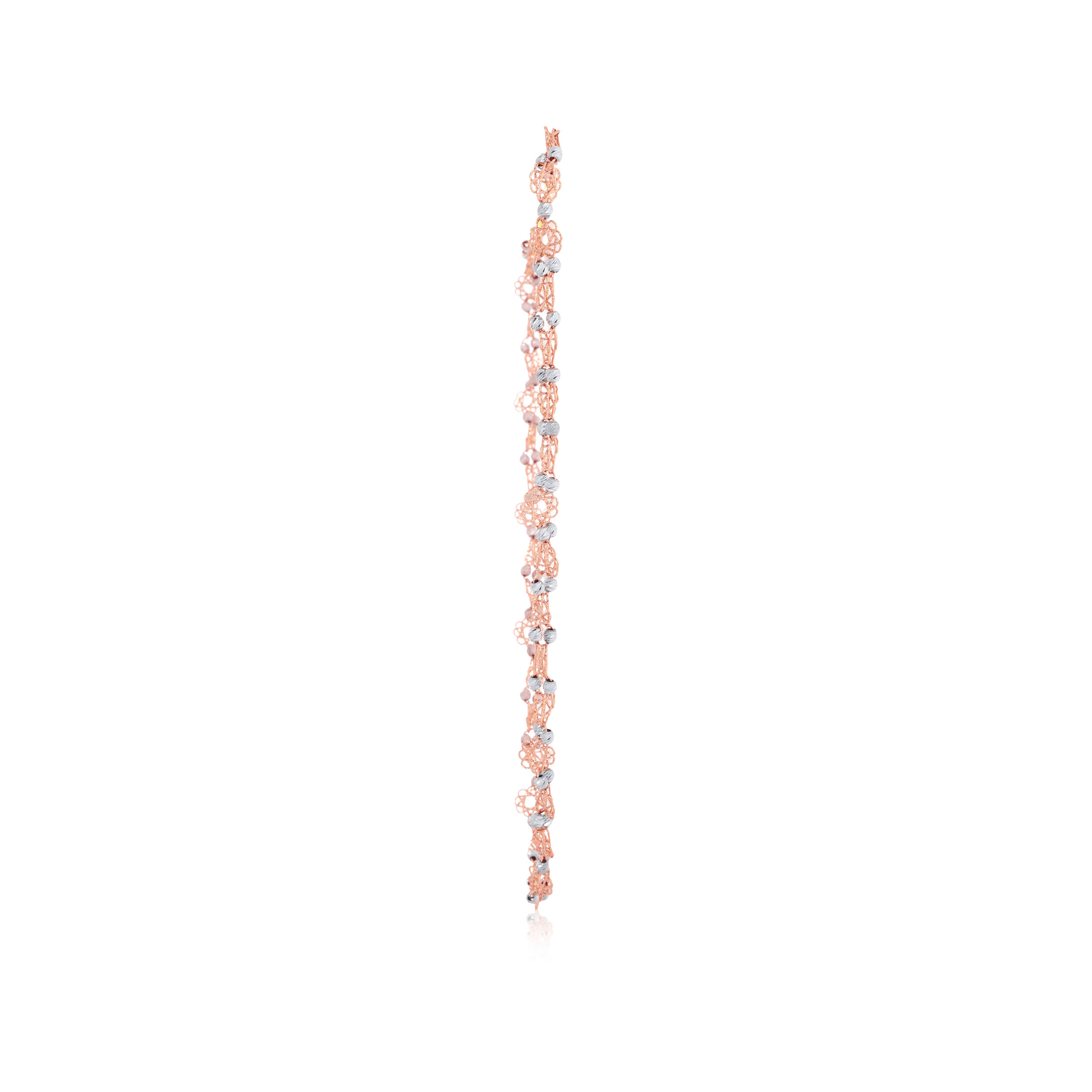 Rosy Blooms Gold Chain - Senco Gold and Diamonds