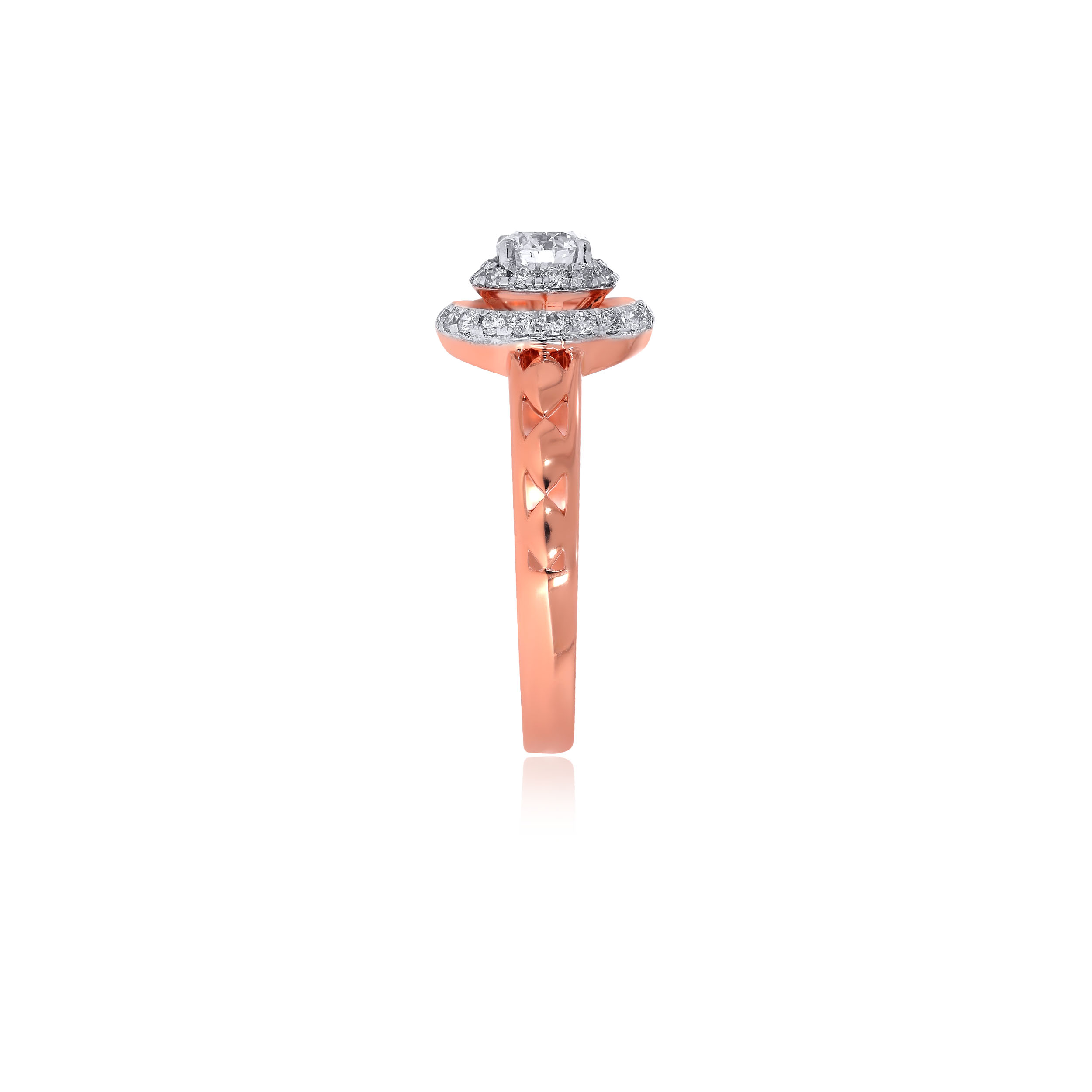 Stunning Sphere Solitaire Ring - Senco Gold and Diamonds